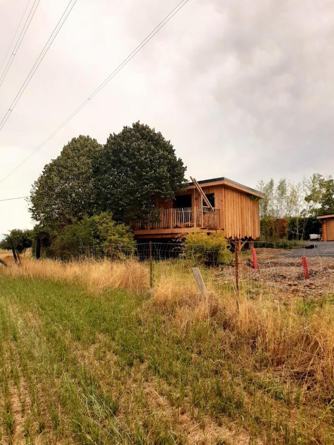 La Cabane Ofuro Villa Celles  Exterior photo