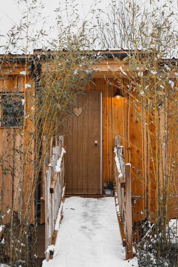La Cabane Ofuro Villa Celles  Exterior photo